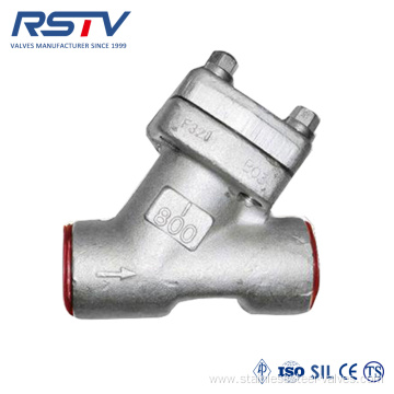 Stainless Forged Steel Socket Welded Y Strainer